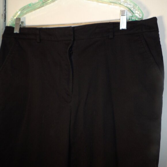 Kim Rogers Black Capri Pants Sz 16 Average - Picture 2 of 5